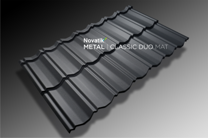 Novatik METAL CLASSIC DUO MAT_Grey 7016 CLASSIC DUO Tigla metalica