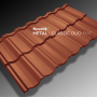 Novatik METAL CLASSIC DUO MAT_Brick 8004