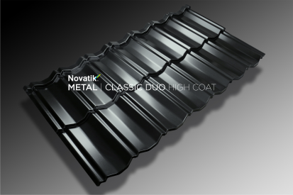 Novatik METAL CLASSIC DUO HIGH COAT_Black 9005 CLASSIC DUO Tigla metalica