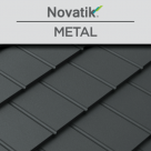 Ţiglă metalică cu aspect de ardezie sau șindrilă NOVATIK | METAL