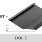 Dolie - Tablă prefălțuită pentru acoperișuri fălțuite NOVATIK | METAL