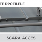 Scara acces - Tablă prefălțuită pentru acoperișuri fălțuite NOVATIK | METAL