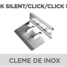 Cleme inox - Tablă prefălțuită pentru acoperișuri fălțuite NOVATIK | METAL