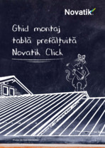 Ghid montaj tabla prefaltuita Novatik NOVATIK | METAL