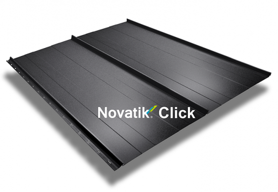 Tablă prefălțuită pentru acoperișuri fălțuite NOVATIK | METAL