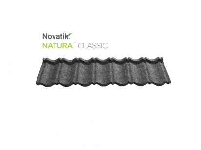 NATURA CLASSIC silvermoon CLASSIC Paletar tigle metalice cu acoperire de roca vulcanica