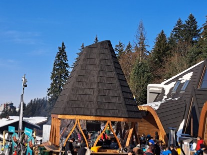 Acoperis Novatik NATURA WOOD WOOD Tigle metalice cu acoperire de roca vulcanica