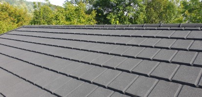 Acoperis Novatik NATURA SLATE SLATE Tigle metalice cu acoperire de roca vulcanica
