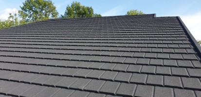 Acoperis Novatik NATURA SLATE SLATE Tigle metalice cu acoperire de roca vulcanica