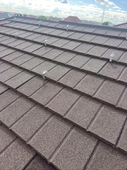 Acoperis Novatik NATURA SLATE SLATE Tigle metalice cu acoperire de roca vulcanica