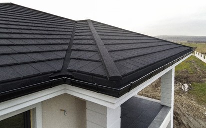 Acoperis Novatik NATURA SLATE SLATE Tigle metalice cu acoperire de roca vulcanica