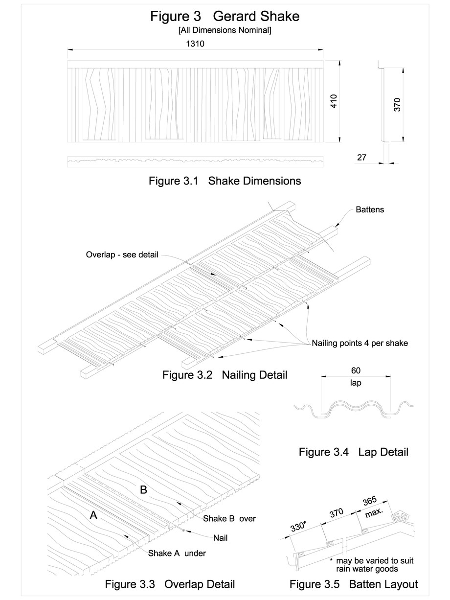 Pagina 1-CAD-DWG Detaliu de imbinare in camp, invelitori din tabla tip tigla GERARD Detaliu de montaj SHAKE 