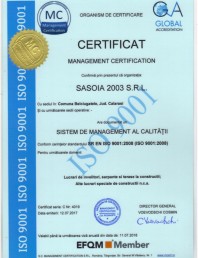 Certificat managementul calitatii