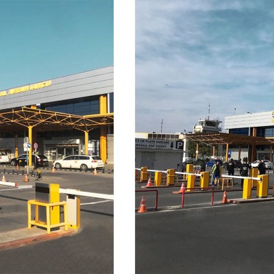 Equinsa Sistem parcare cu plata la Aeroport Cluj-Napoca - Sisteme de parcare cu plata pentru cladiri