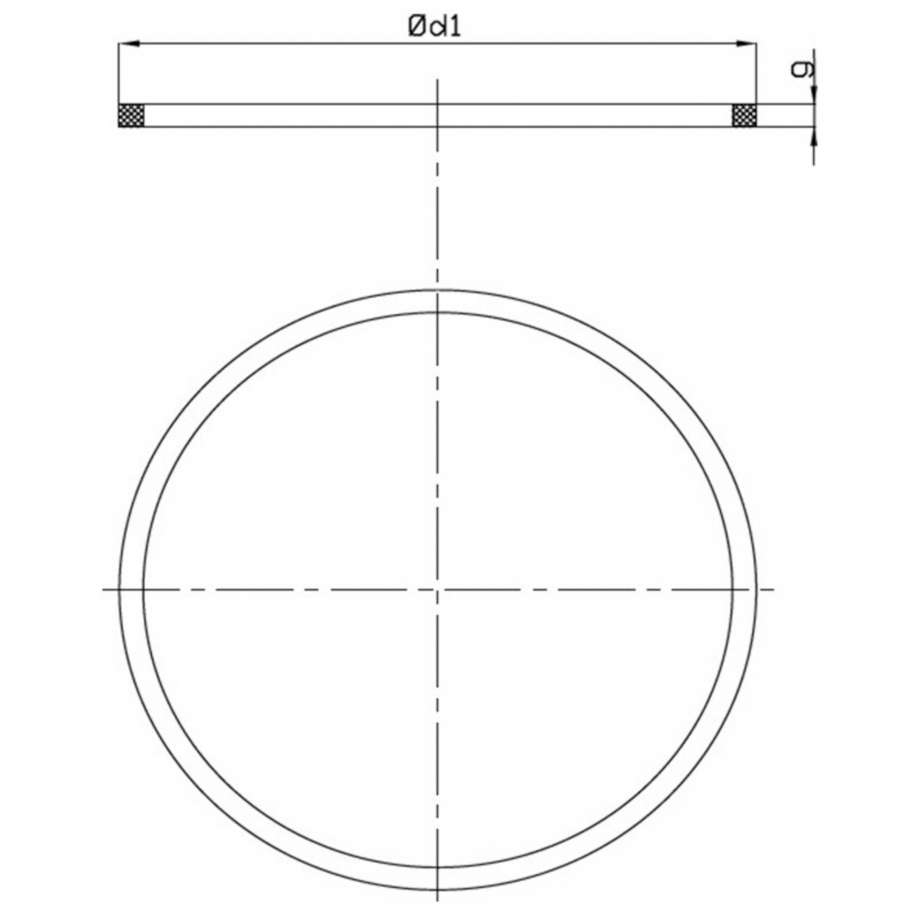 Pagina 1-Schita tehnica garnitura USP ALLVENT ENGINEERING Garnituri Fisa tehnica 