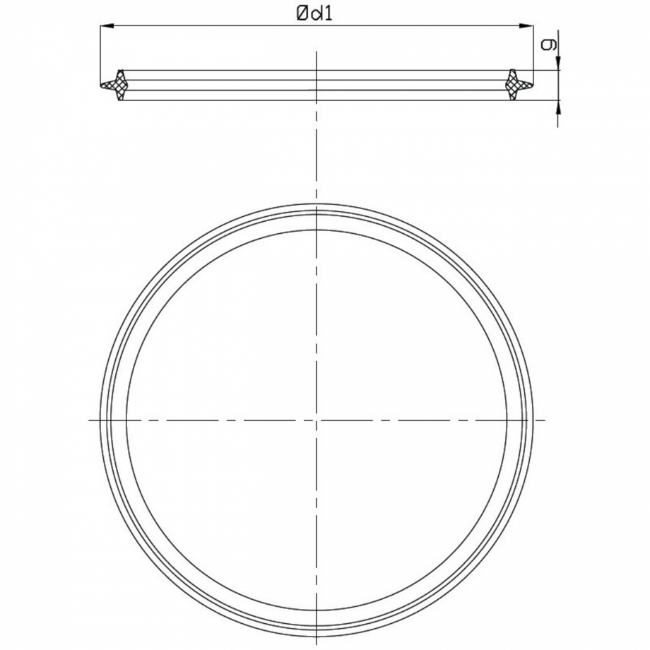 Pagina 1-Schita tehnica garnitura USZ ALLVENT ENGINEERING Garnituri Fisa tehnica 