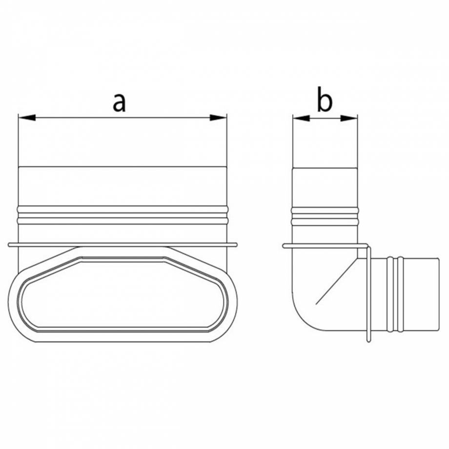 Pagina 1-Schita tehnica ALLVENT ENGINEERING Cot vertical Fisa tehnica 