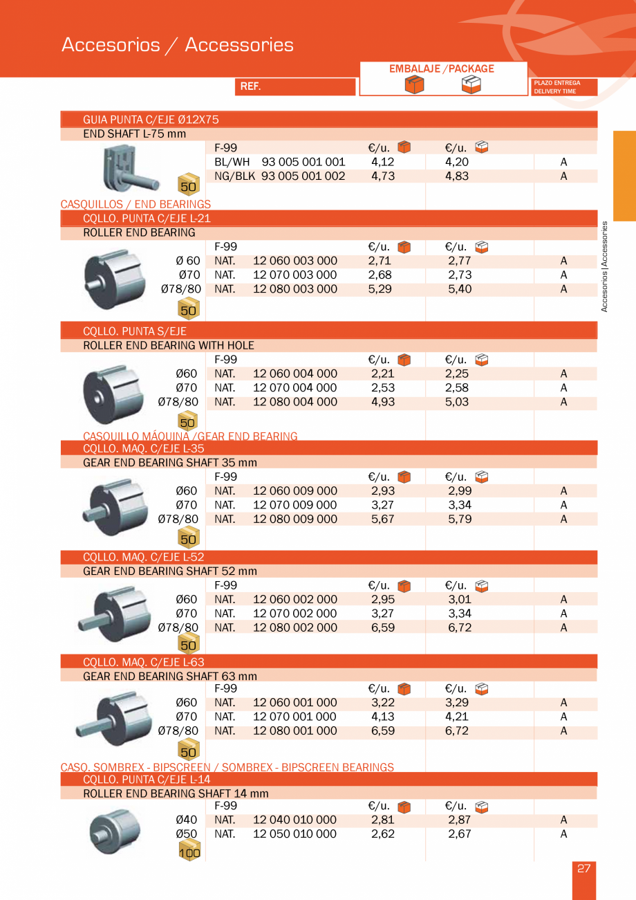 Pagina 55-Lista de preturi LLaza LLAZA Bip 300, Bip 500, Maxi Screen, Aluminiu, Lemn Catalog, brosura Engleza ...