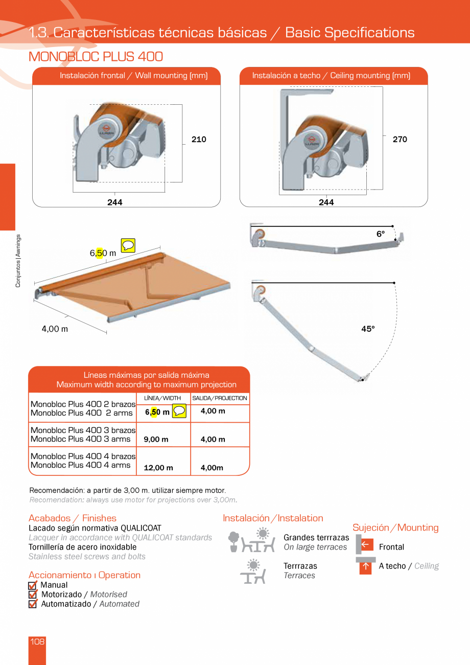 Pagina 217-Lista de preturi LLaza LLAZA Bip 300, Bip 500, Maxi Screen, Aluminiu, Lemn Catalog, brosura Engleza ...