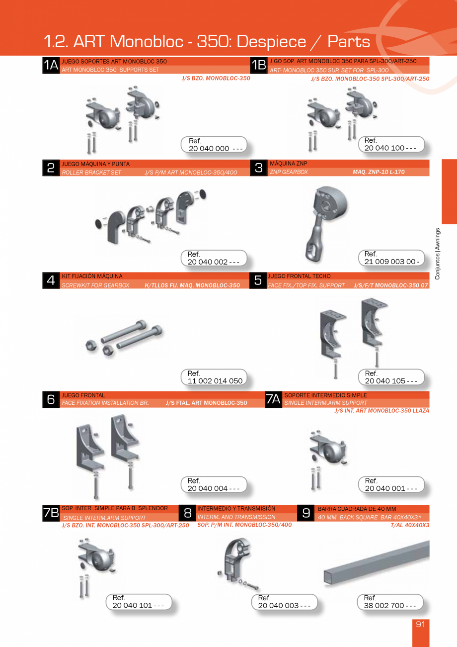 Pagina 183-Lista de preturi LLaza LLAZA Bip 300, Bip 500, Maxi Screen, Aluminiu, Lemn Catalog, brosura Engleza ...