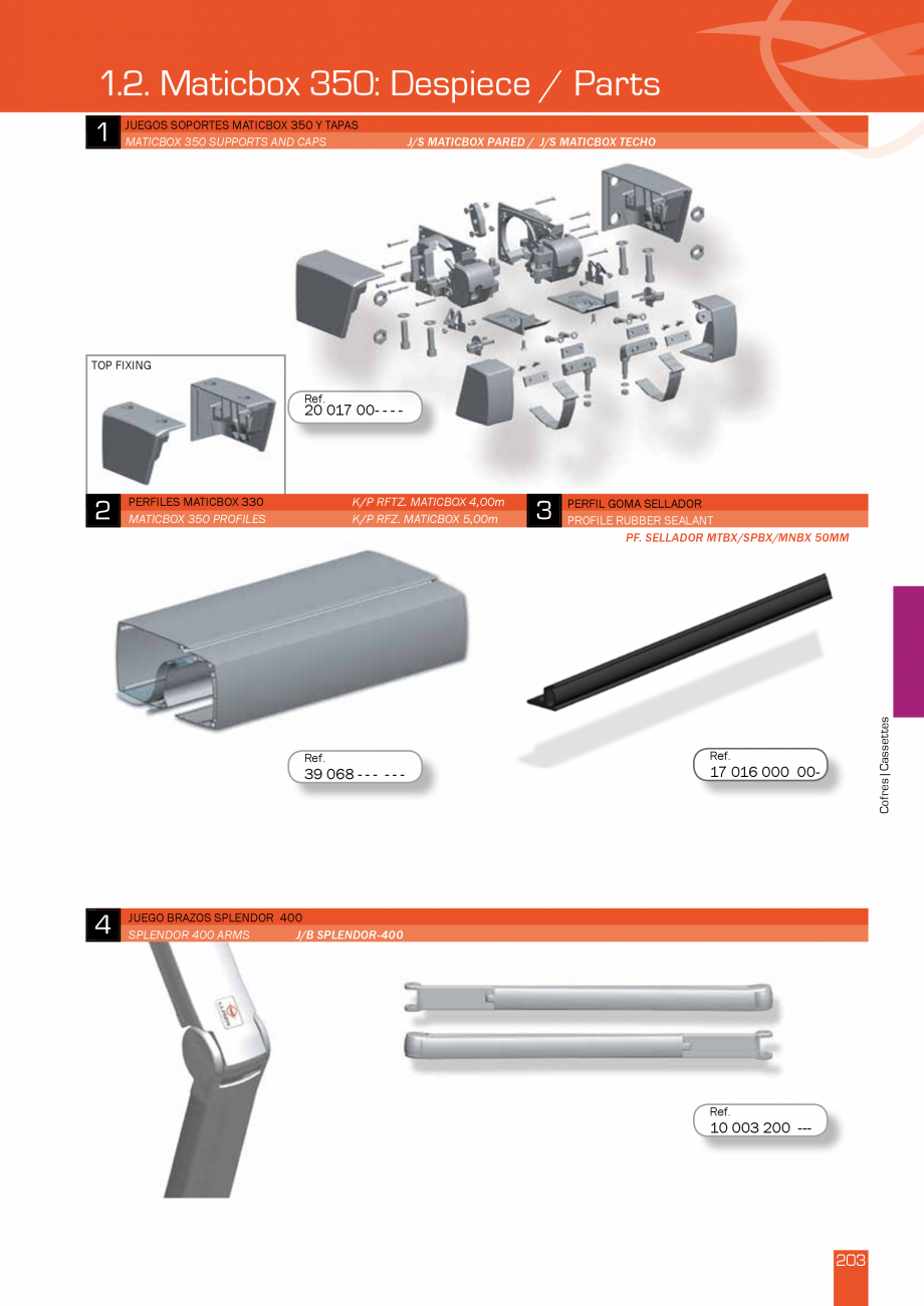 Pagina 408-Lista de preturi LLaza LLAZA Bip 300, Bip 500, Maxi Screen, Aluminiu, Lemn Catalog, brosura Engleza 