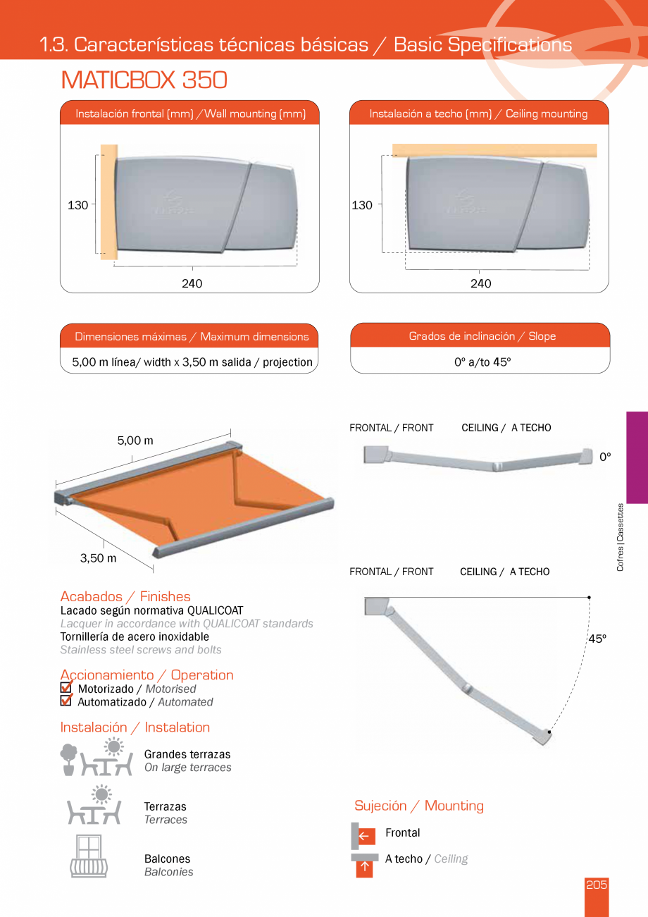 Pagina 412-Lista de preturi LLaza LLAZA Bip 300, Bip 500, Maxi Screen, Aluminiu, Lemn Catalog, brosura Engleza 