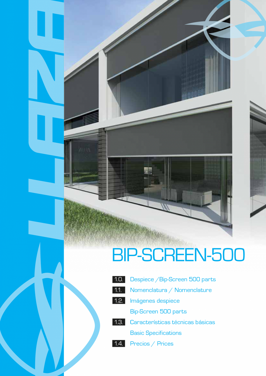 Pagina 507-Lista de preturi LLaza LLAZA Bip 300, Bip 500, Maxi Screen, Aluminiu, Lemn Catalog, brosura Engleza 