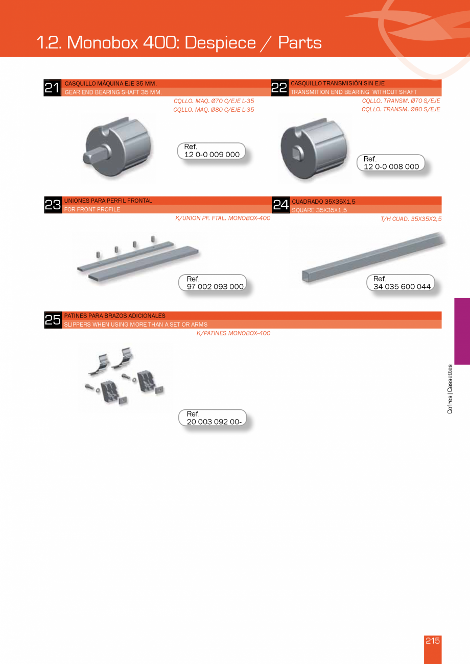Pagina 431-Lista de preturi LLaza LLAZA Bip 300, Bip 500, Maxi Screen, Aluminiu, Lemn Catalog, brosura Engleza 