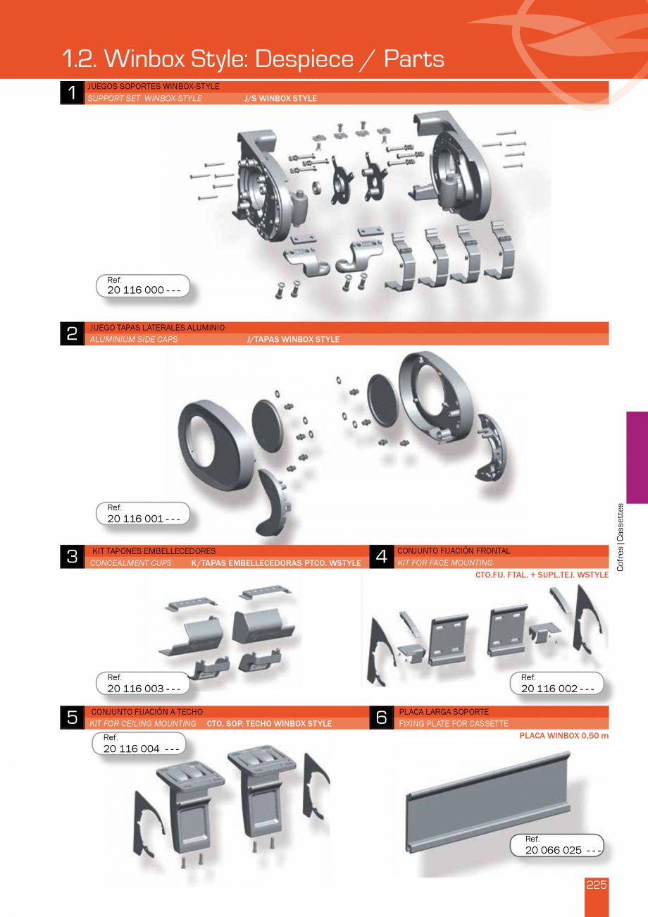 Pagina 452-Lista de preturi LLaza LLAZA Bip 300, Bip 500, Maxi Screen, Aluminiu, Lemn Catalog, brosura Engleza 