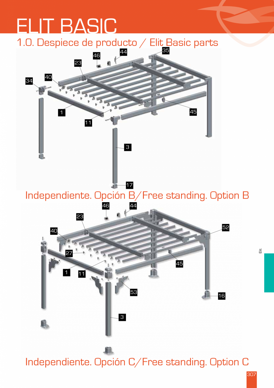 Pagina 616-Lista de preturi LLaza LLAZA Bip 300, Bip 500, Maxi Screen, Aluminiu, Lemn Catalog, brosura Engleza 