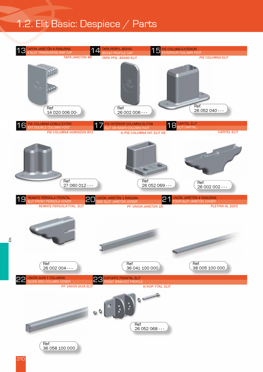 Pagina 622-Lista de preturi LLaza LLAZA Bip 300, Bip 500, Maxi Screen, Aluminiu, Lemn Catalog, brosura Engleza 