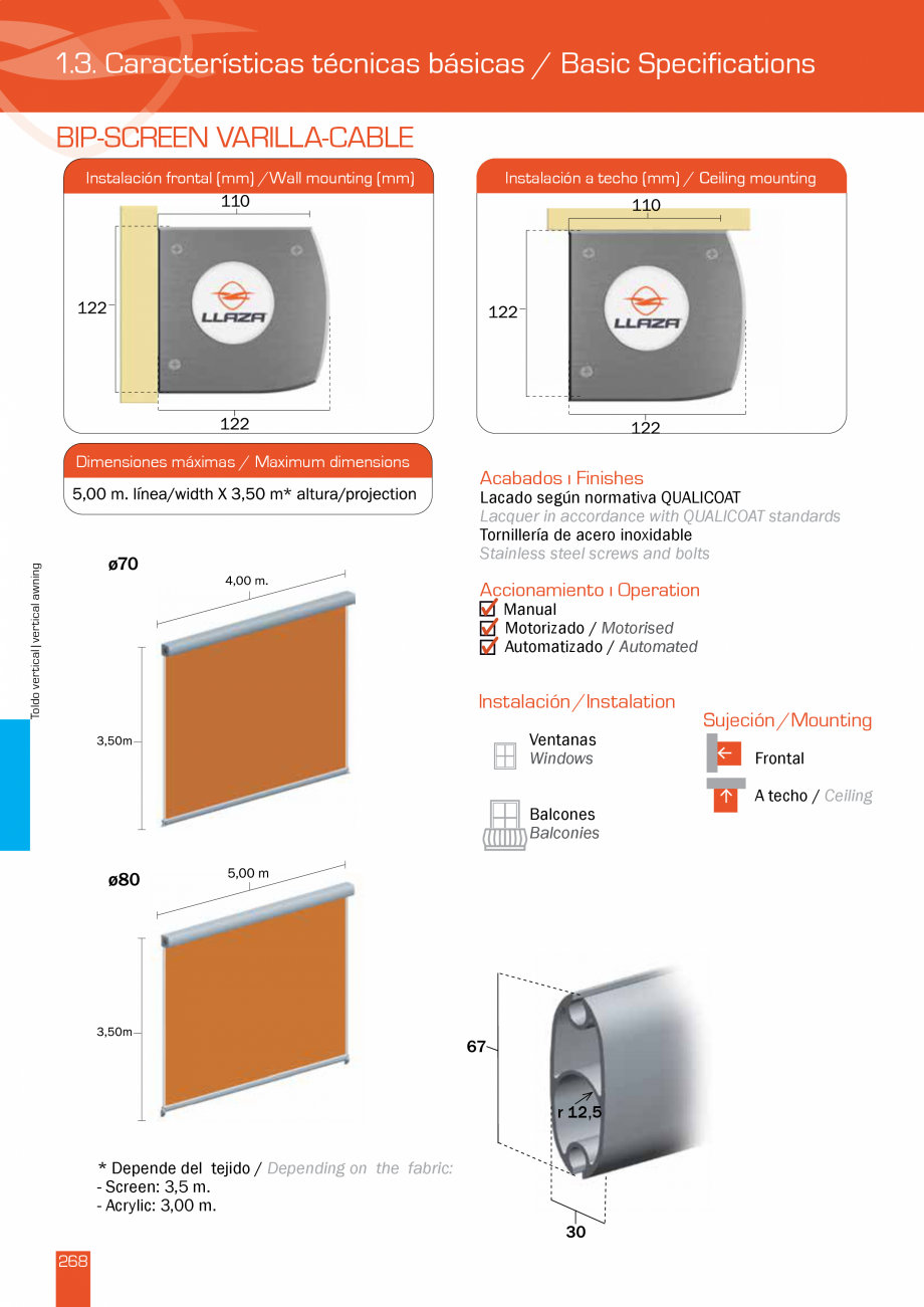 Pagina 538-Lista de preturi LLaza LLAZA Bip 300, Bip 500, Maxi Screen, Aluminiu, Lemn Catalog, brosura Engleza 