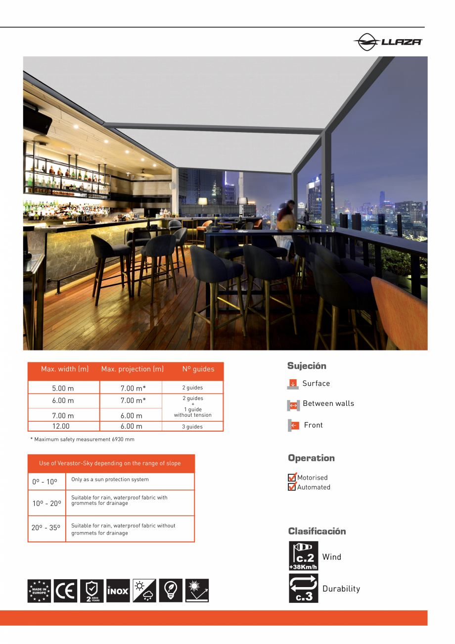 Pagina 7-Copertina cu caseta si pistoane LLAZA VeraStor Fisa tehnica Engleza 