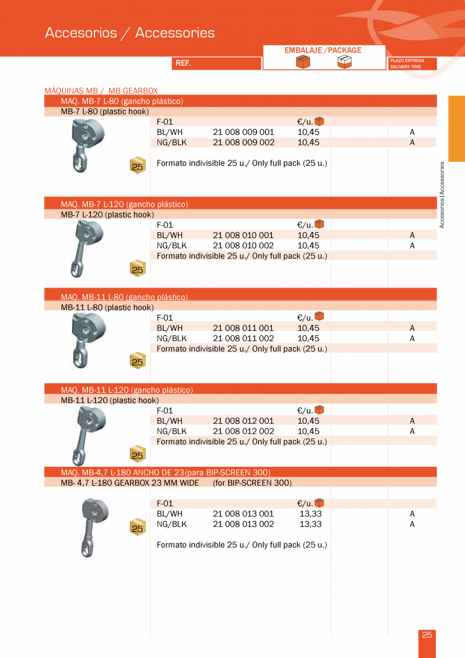 Pagina 26-Lista de preturi LLaza LLAZA StorBox 250, StorBox 300, ART 350 Plus, ART 250, Complet Pro 350,...