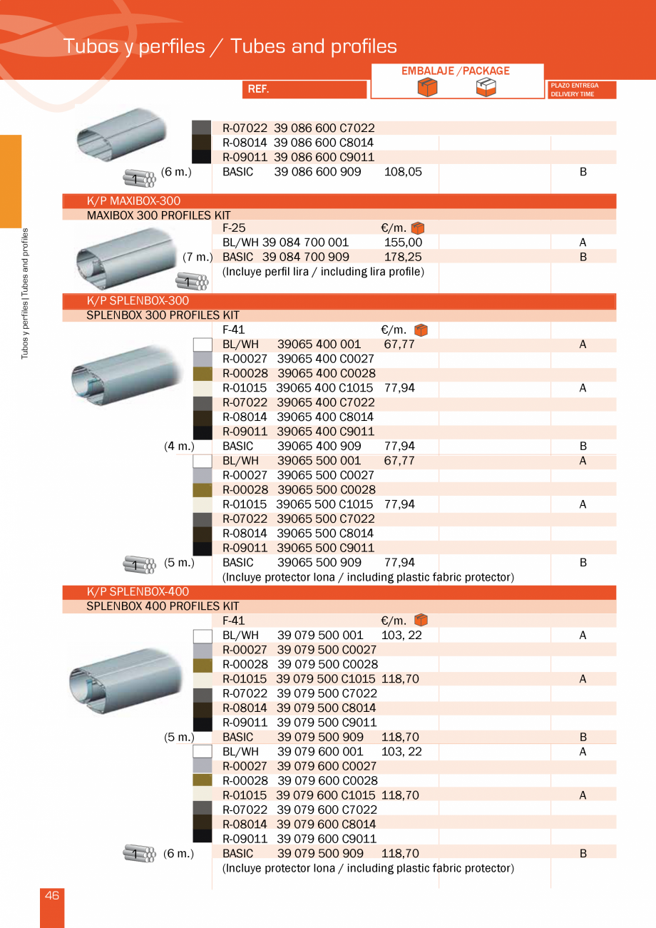 Pagina 47-Lista de preturi LLaza LLAZA StorBox 250, StorBox 300, ART 350 Plus, ART 250, Complet Pro 350,...