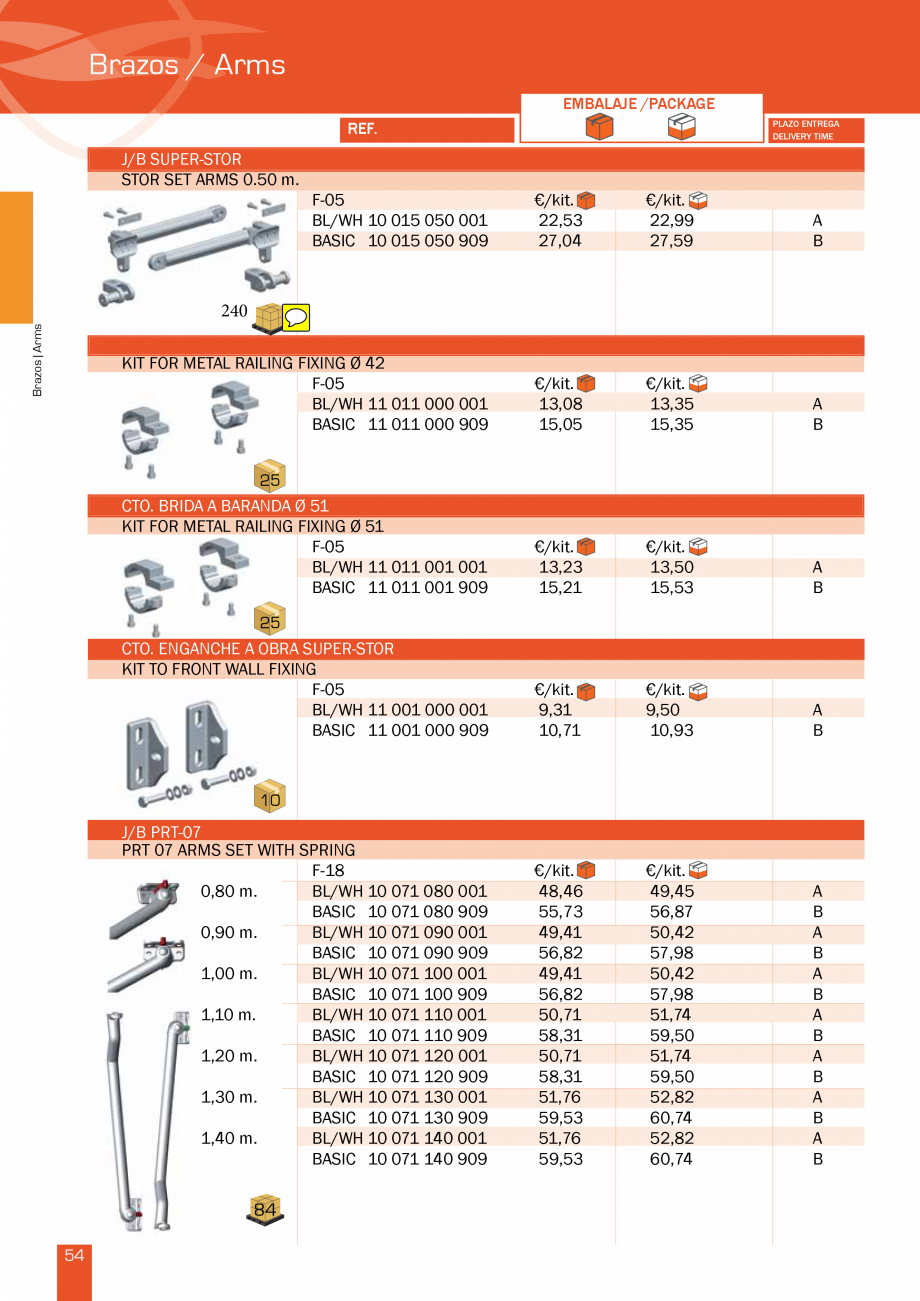 Pagina 55-Lista de preturi LLaza LLAZA StorBox 250, StorBox 300, ART 350 Plus, ART 250, Complet Pro 350,...
