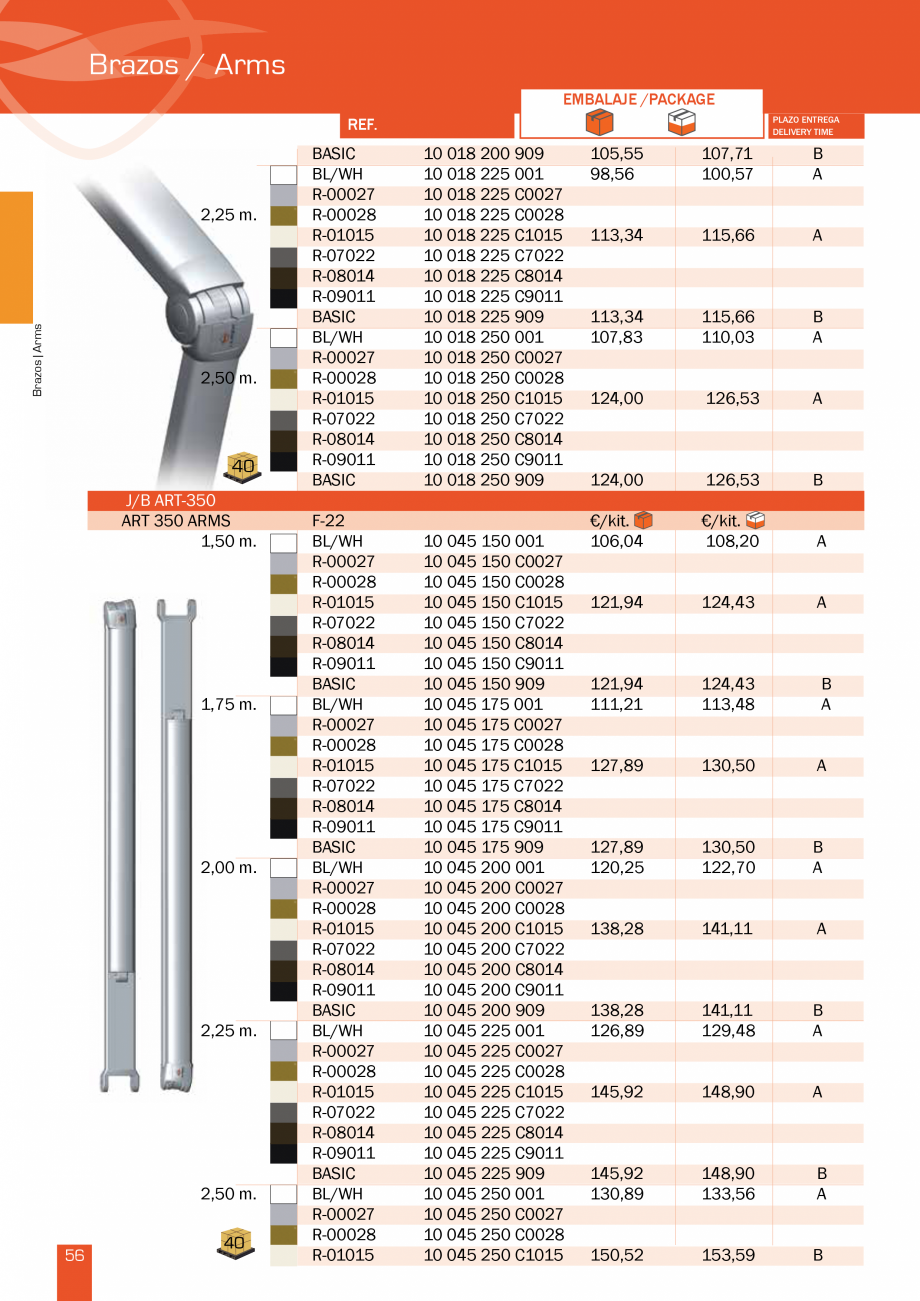 Pagina 57-Lista de preturi LLaza LLAZA StorBox 250, StorBox 300, ART 350 Plus, ART 250, Complet Pro 350,...