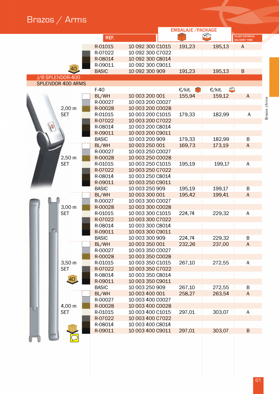 Pagina 62-Lista de preturi LLaza LLAZA StorBox 250, StorBox 300, ART 350 Plus, ART 250, Complet Pro 350,...