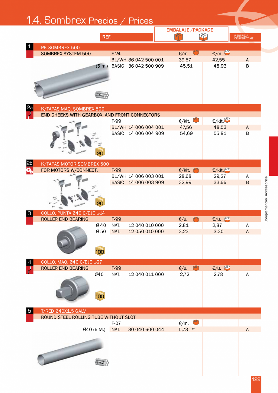 Pagina 130-Lista de preturi LLaza LLAZA StorBox 250, StorBox 300, ART 350 Plus, ART 250, Complet Pro 350,...