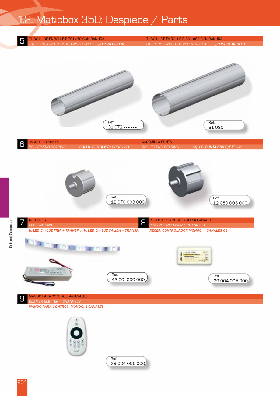 Pagina 205-Lista de preturi LLaza LLAZA StorBox 250, StorBox 300, ART 350 Plus, ART 250, Complet Pro 350,...