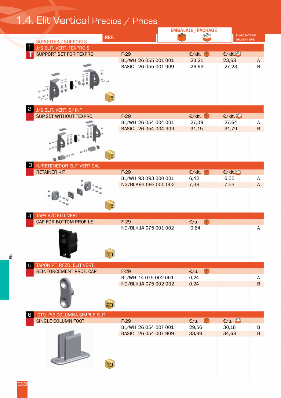 Pagina 331-Lista de preturi LLaza LLAZA StorBox 250, StorBox 300, ART 350 Plus, ART 250, Complet Pro 350,...