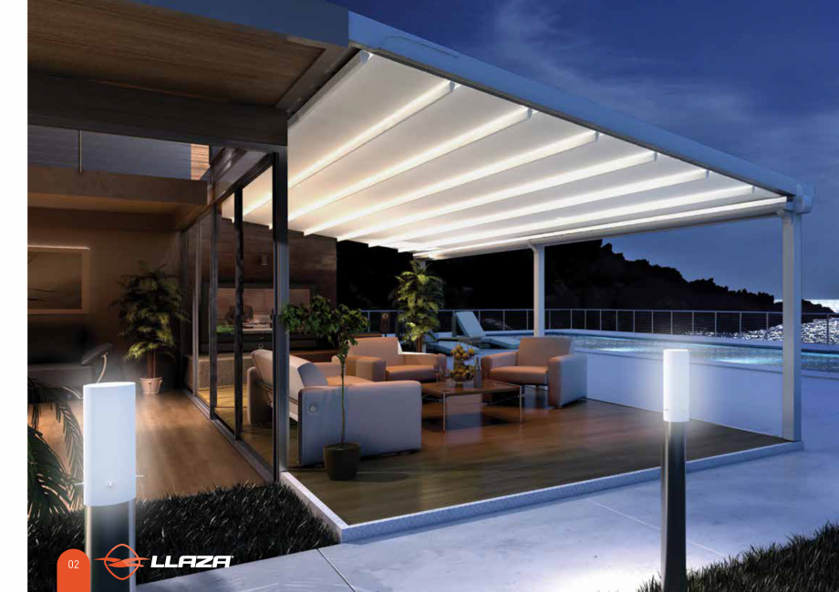 Pagina 2-Pergole solare LLAZA Ellit Mino, Ellite Mino Wood, PGT Silver 1-4, PGT Gala G3, PGT Marine, PGT...