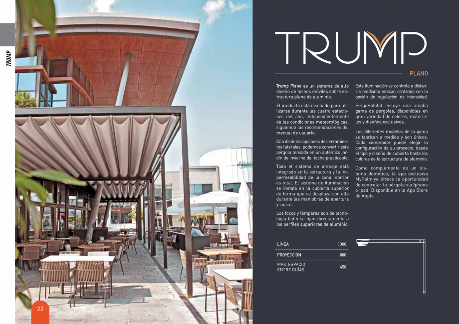 Pagina 21-Pergole solare LLAZA Ellit Mino, Ellite Mino Wood, PGT Silver 1-4, PGT Gala G3, PGT Marine, PGT...