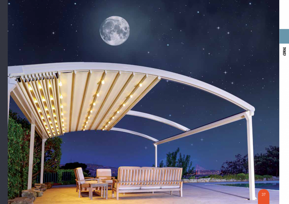 Pagina 36-Pergole solare LLAZA Ellit Mino, Ellite Mino Wood, PGT Silver 1-4, PGT Gala G3, PGT Marine, PGT...