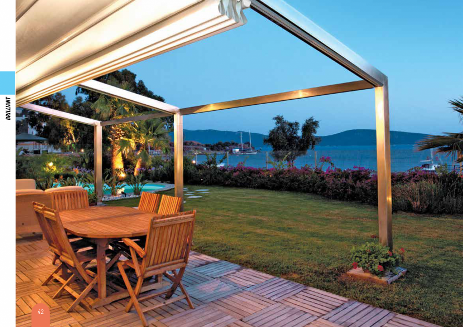 Pagina 42-Pergole solare LLAZA Ellit Mino, Ellite Mino Wood, PGT Silver 1-4, PGT Gala G3, PGT Marine, PGT...