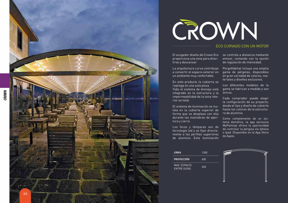 Pagina 66-Pergole solare LLAZA Ellit Mino, Ellite Mino Wood, PGT Silver 1-4, PGT Gala G3, PGT Marine, PGT...