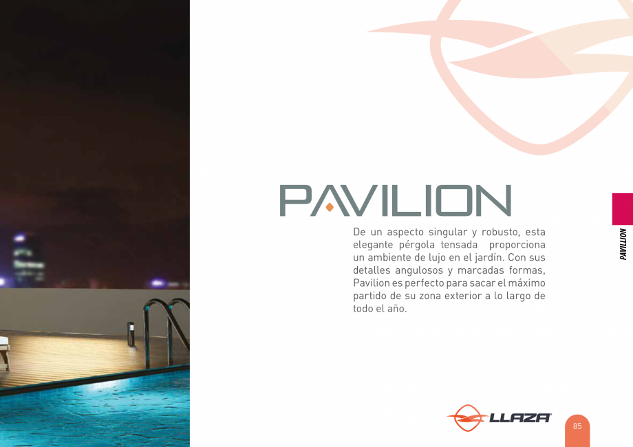 Pagina 85-Pergole solare LLAZA Ellit Mino, Ellite Mino Wood, PGT Silver 1-4, PGT Gala G3, PGT Marine, PGT...