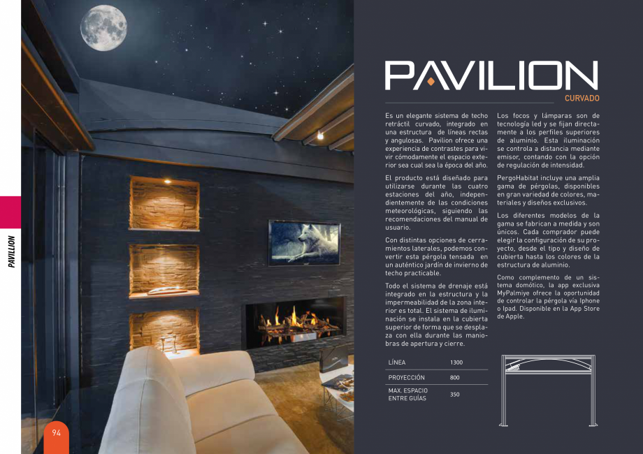 Pagina 94-Pergole solare LLAZA Ellit Mino, Ellite Mino Wood, PGT Silver 1-4, PGT Gala G3, PGT Marine, PGT...