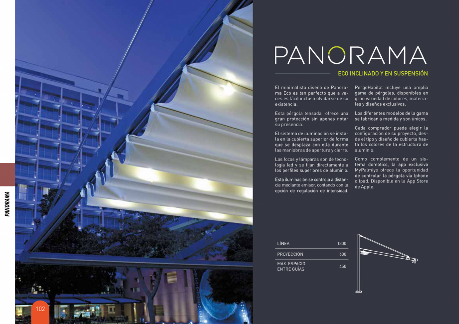 Pagina 102-Pergole solare LLAZA Ellit Mino, Ellite Mino Wood, PGT Silver 1-4, PGT Gala G3, PGT Marine, PGT...