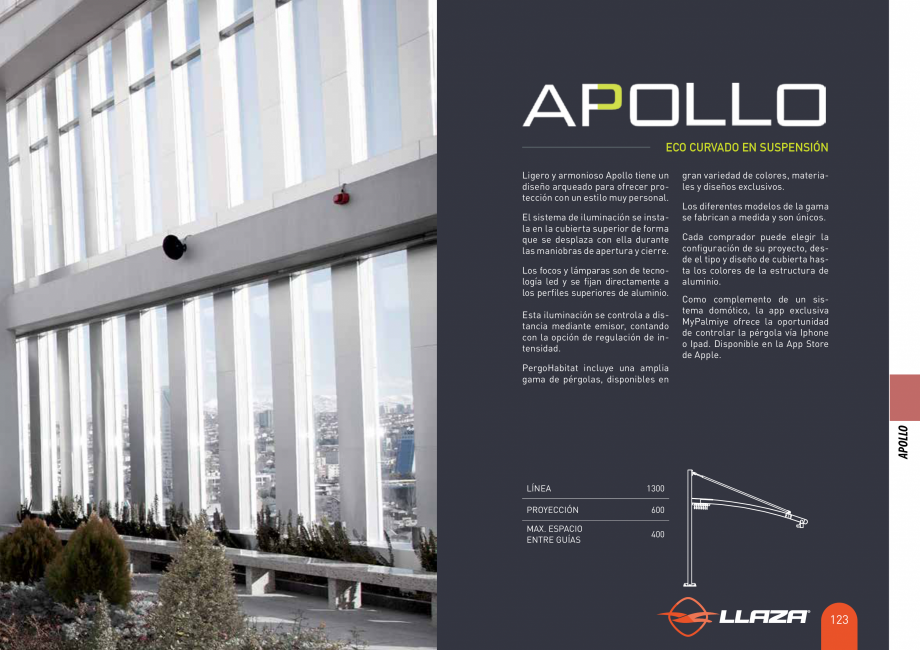 Pagina 123-Pergole solare LLAZA Ellit Mino, Ellite Mino Wood, PGT Silver 1-4, PGT Gala G3, PGT Marine, PGT...